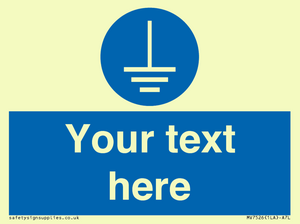 Custom Connect to Earth Sign